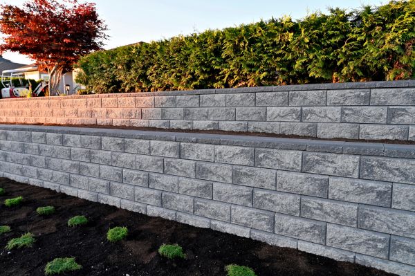 Concrete Retaining Wall Installation in Fishers