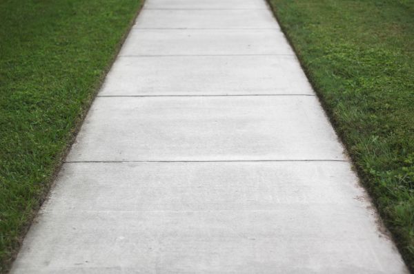 Concrete Path Installation in Fishers