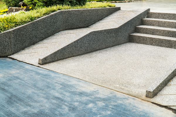 Concrete Ramp Installation in Fishers