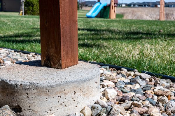 Deck Footing Installation in Fishers