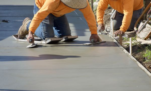 Cement Pad Construction in Fishers