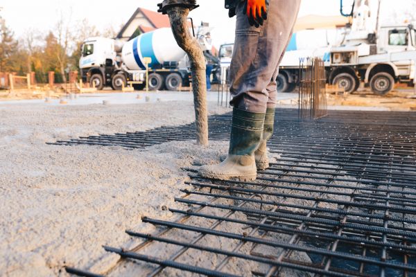 Poured Foundation Installation in Fishers