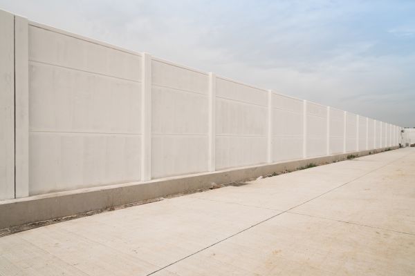 Concrete Fence Construction in Fishers