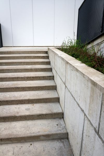 Cement Stair Installation in Fishers