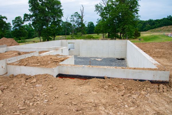 Basement Foundation Pouring in Fishers
