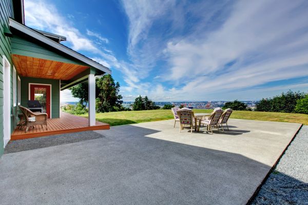 Backyard Concrete Paving in Fishers