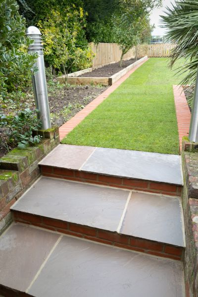 Backyard Steps Installation in Fishers
