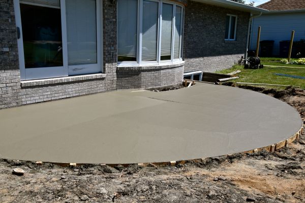 Deck Concrete Construction in Fishers