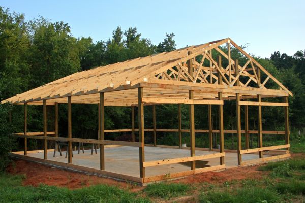 Barn Pad Installation in Fishers