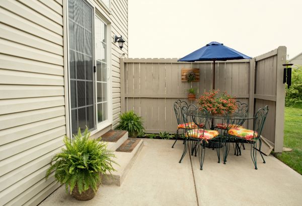Patio Slab Installation in Fishers