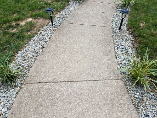 Cement Path Construction in Fishers